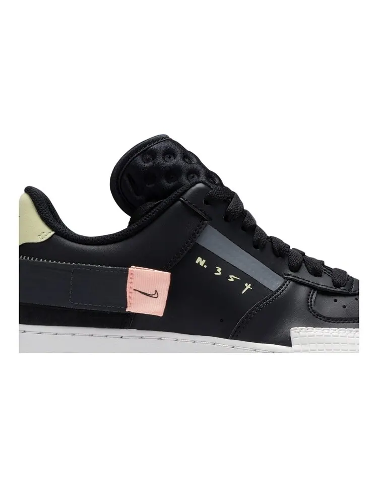 Кроссовки Nike Air Force 1 Low Drop Type 'Pink Tint' — изображение 2 из 4, черный