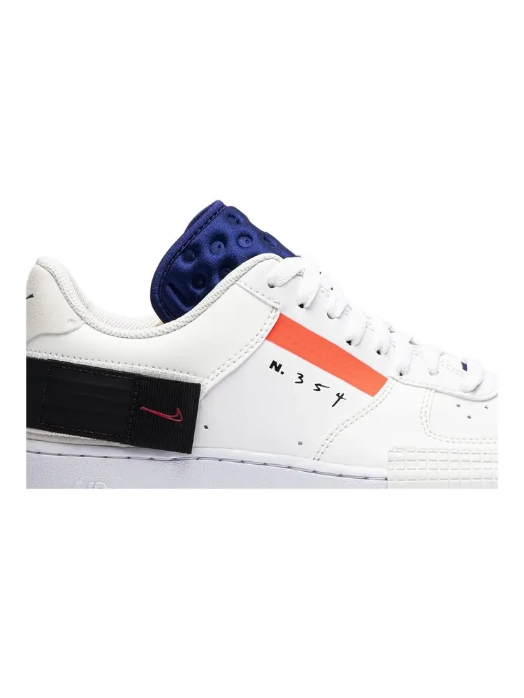 Кроссовки Nike Air Force 1 Low Drop Type 'Summit White' — изображение 2 из 4, белый