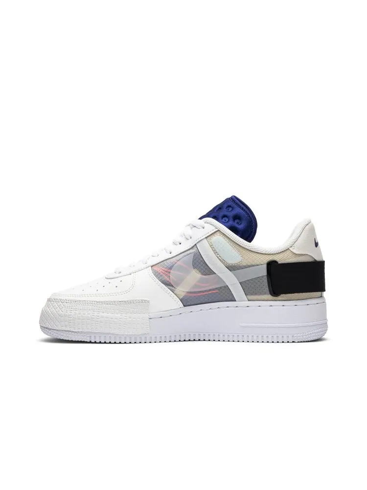 Кроссовки Nike Air Force 1 Low Drop Type 'Summit White' — изображение 3 из 4, белый