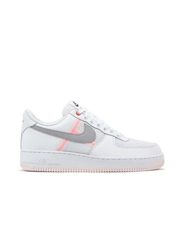 Кроссовки Nike Air Force 1 Low 'Transparent White Grey' — изображение 1 из 4, серый