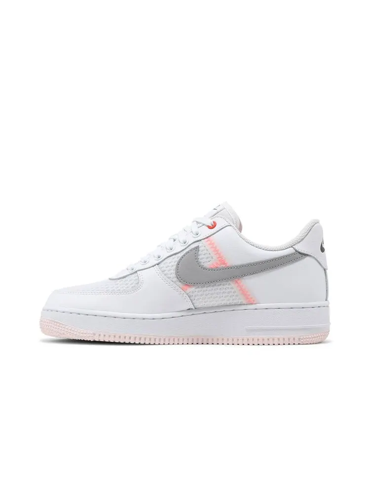 Кроссовки Nike Air Force 1 Low 'Transparent White Grey' — изображение 3 из 4, серый