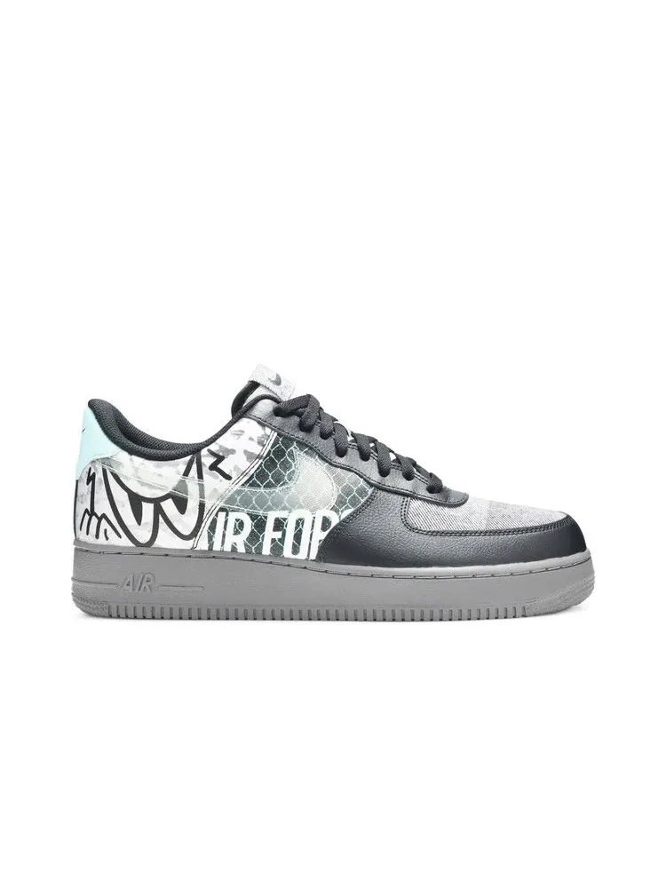 Кроссовки Nike Air Force 1 Low Premium 'Off Noir' — изображение 2 из 9, черный/платиновый/черный