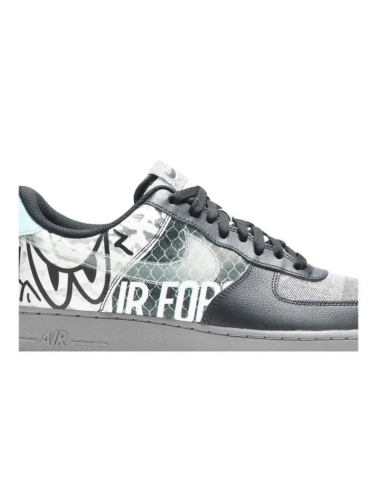 Кроссовки Nike Air Force 1 Low Premium 'Off Noir' — изображение 3 из 9, черный/платиновый/черный