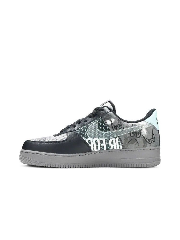 Кроссовки Nike Air Force 1 Low Premium 'Off Noir' — изображение 4 из 9, черный/платиновый/черный