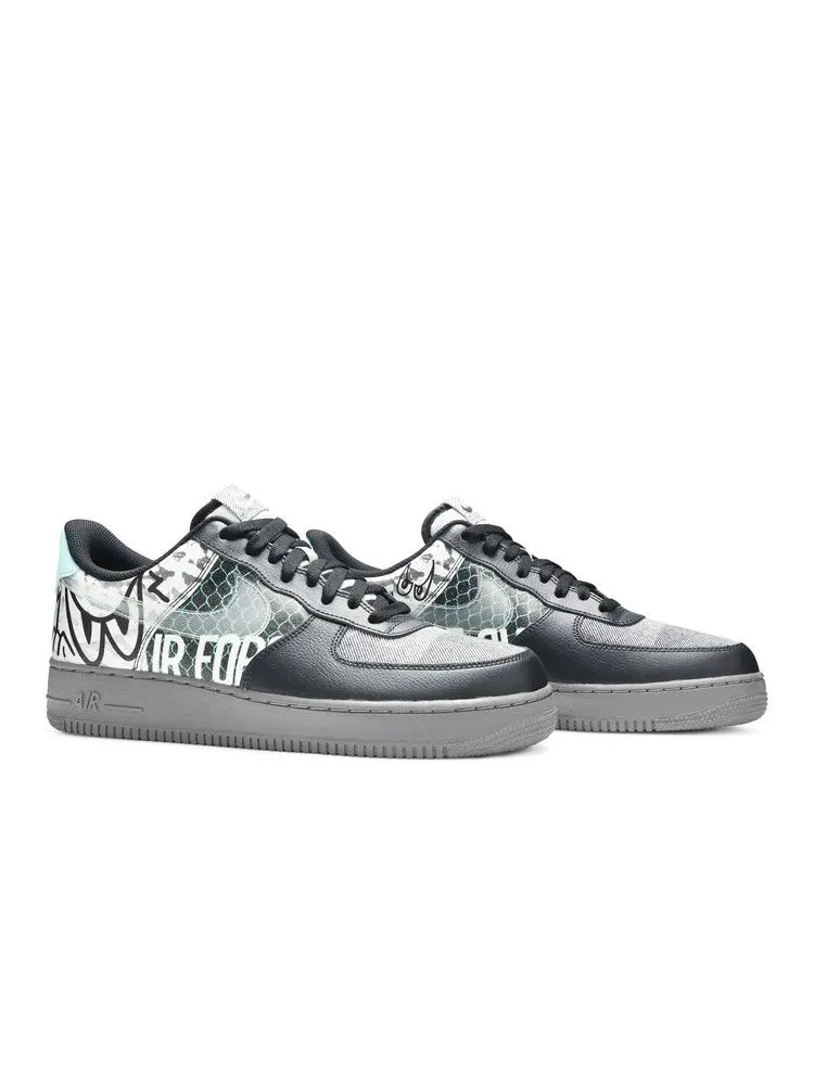 Кроссовки Nike Air Force 1 Low Premium 'Off Noir' — изображение 9 из 9, черный/платиновый/черный