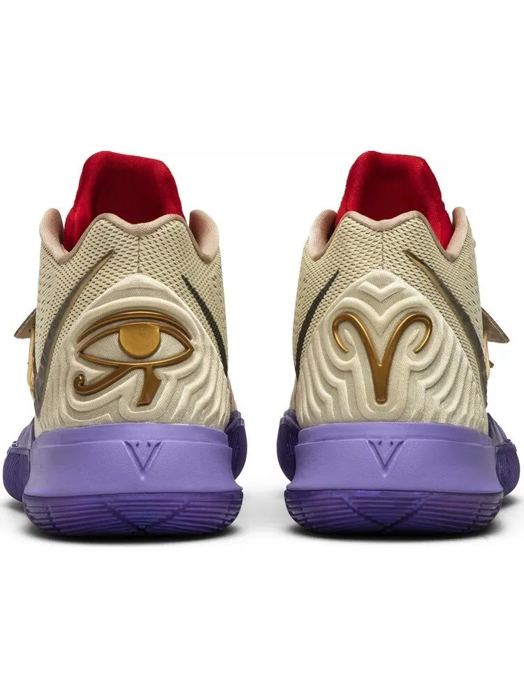 Кроссовки Nike Concepts x Kyrie 5 'Ikhet' — изображение 6 из 8, бежевый