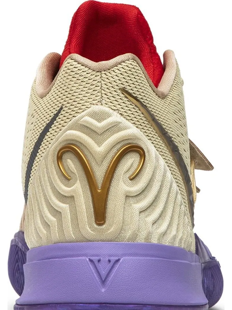 Кроссовки Nike Concepts x Kyrie 5 'Ikhet' Special Box — изображение 7 из 8, бежевый