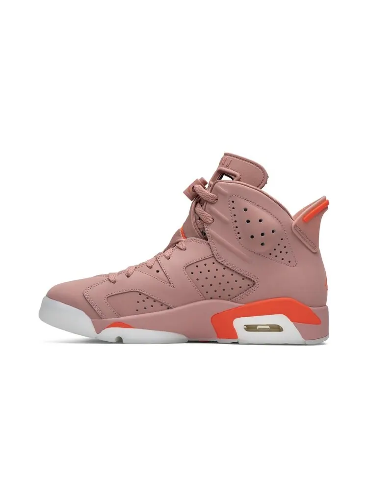 Кроссовки Air Jordan Aleali May x Wmns Air Jordan 6 Retro 'Millennial Pink' — изображение 3 из 4, розовый