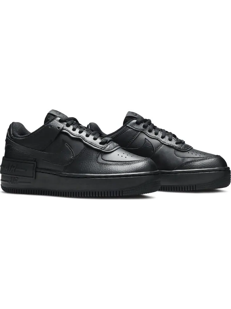 Кроссовки Nike Wmns Air Force 1 Shadow 'Triple Black' — изображение 8 из 8, черный