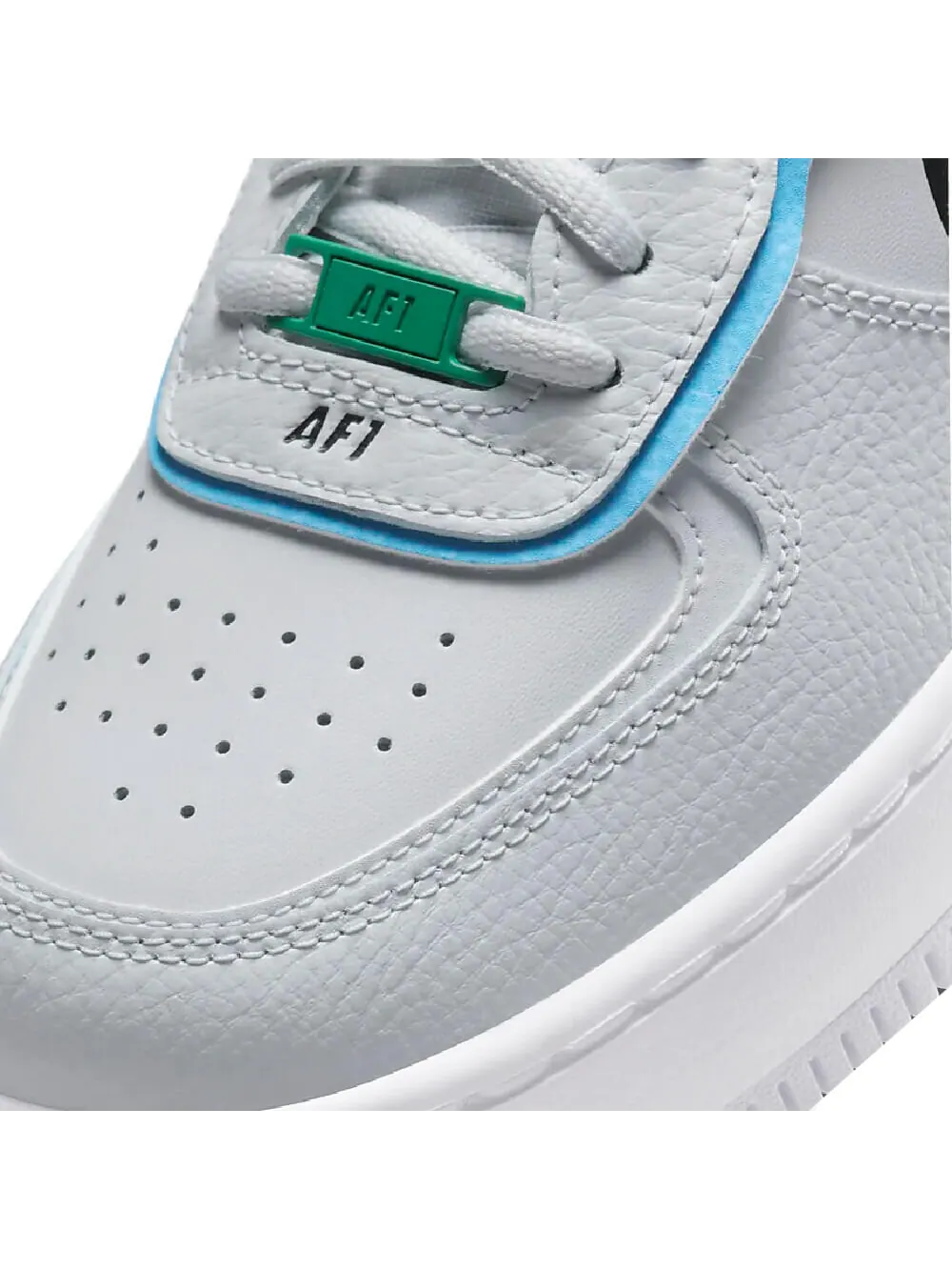 Кросcовки Nike Air Force 1 Shadow — изображение 8 из 8, серый/голубой/зеленый