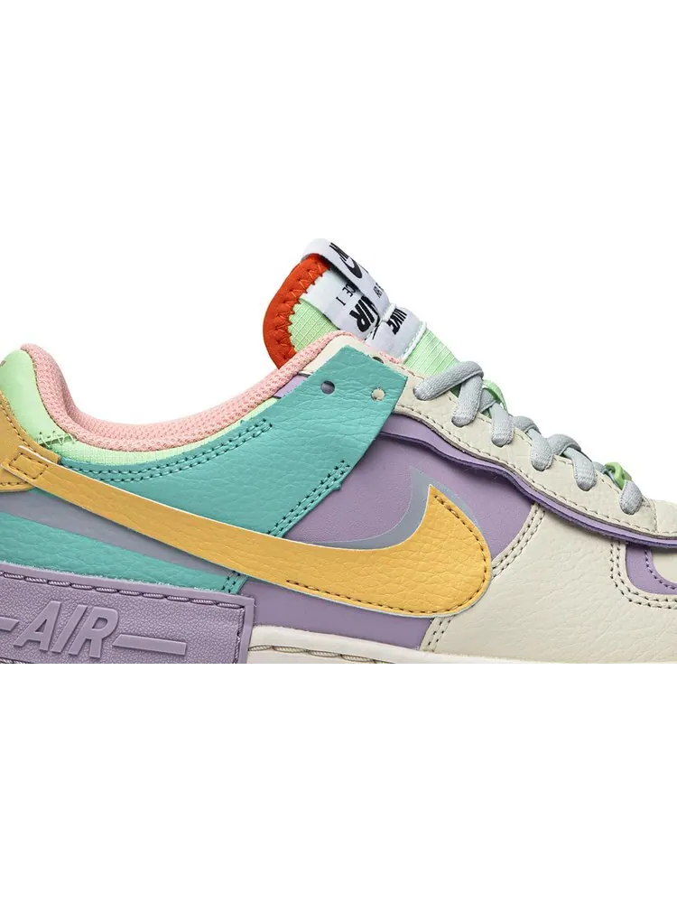 Кроссовки Nike Wmns Air Force 1 Shadow 'Pale Ivory' — изображение 2 из 8, загар