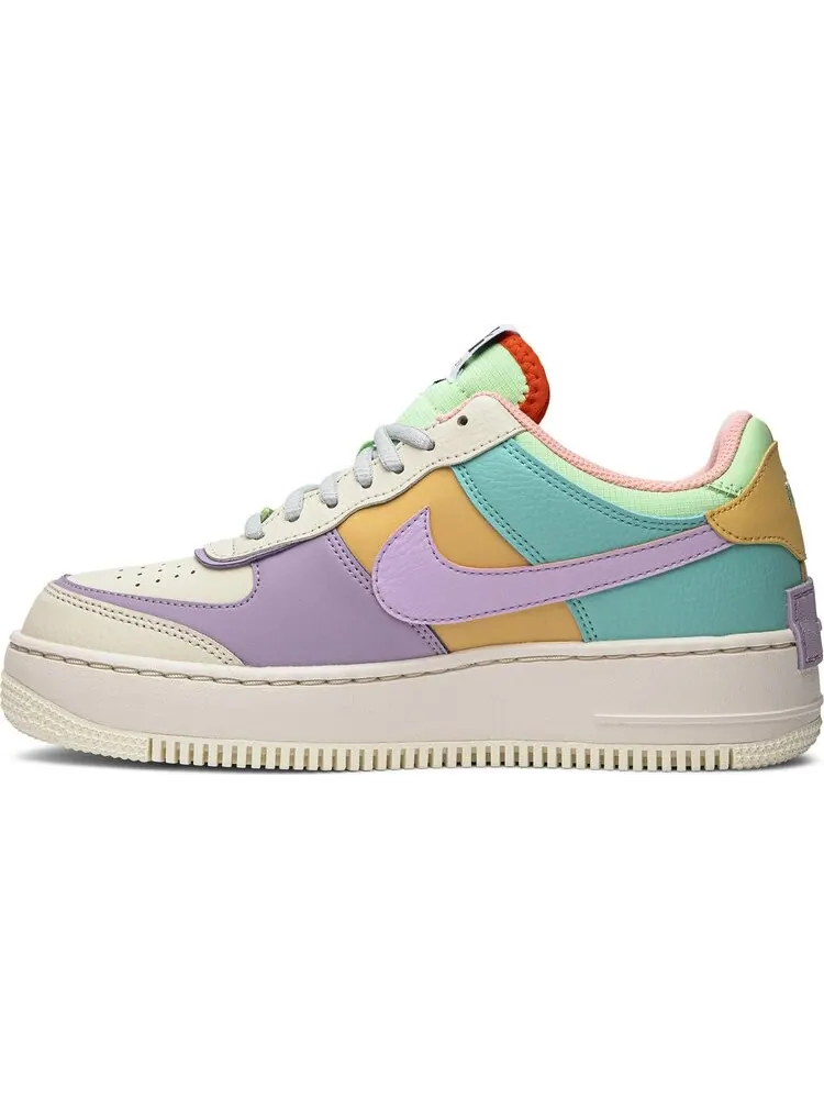 Кроссовки Nike Wmns Air Force 1 Shadow 'Pale Ivory' — изображение 3 из 8, загар
