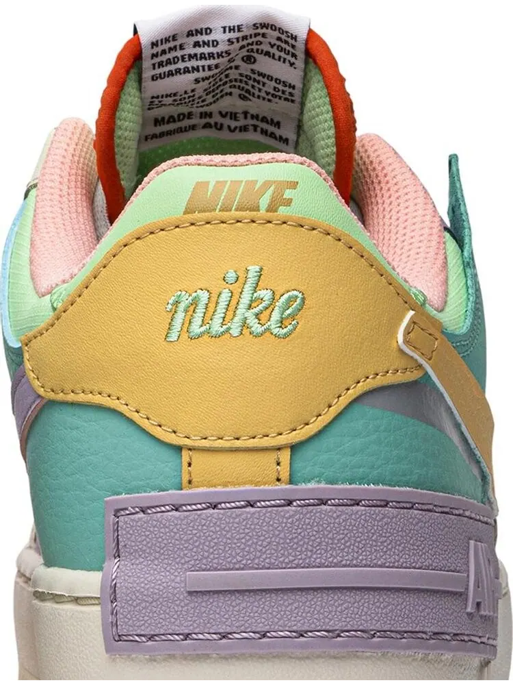 Кроссовки Nike Wmns Air Force 1 Shadow 'Pale Ivory' — изображение 7 из 8, загар