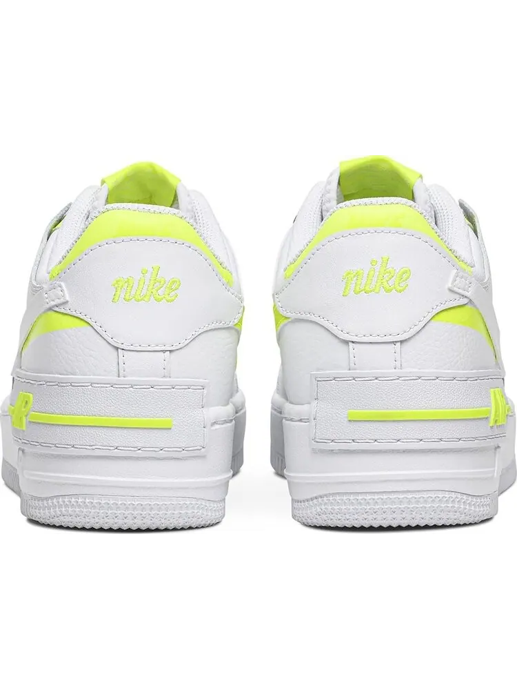 Кроссовки Nike Wmns Air Force 1 Shadow 'Volt' — изображение 6 из 8, белый