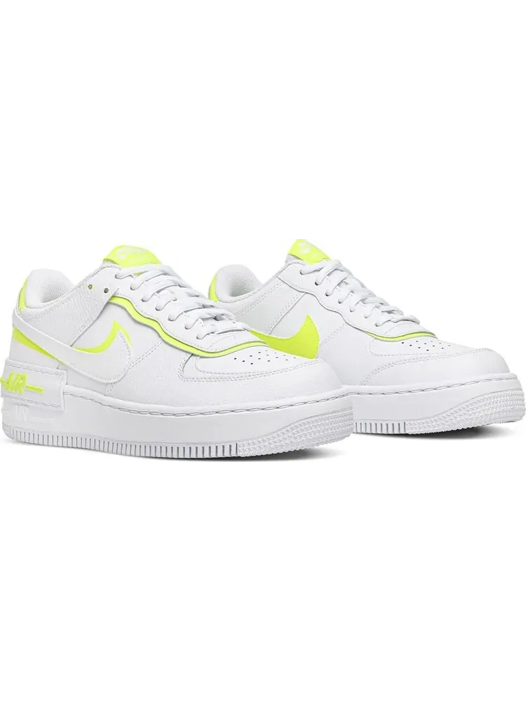 Кроссовки Nike Wmns Air Force 1 Shadow 'Volt' — изображение 8 из 8, белый