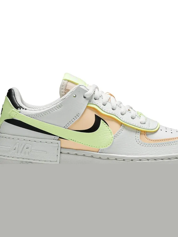 Кроссовки Nike Wmns Air Force 1 Shadow 'White Crimson Tint' — изображение 2 из 8, белый