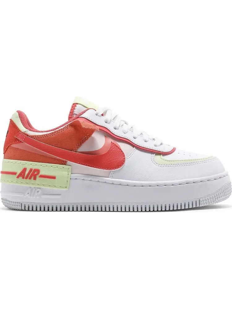 Кроссовки Nike Wmns Air Force 1 Shadow 'White Magic Ember' — изображение 1 из 8, белый