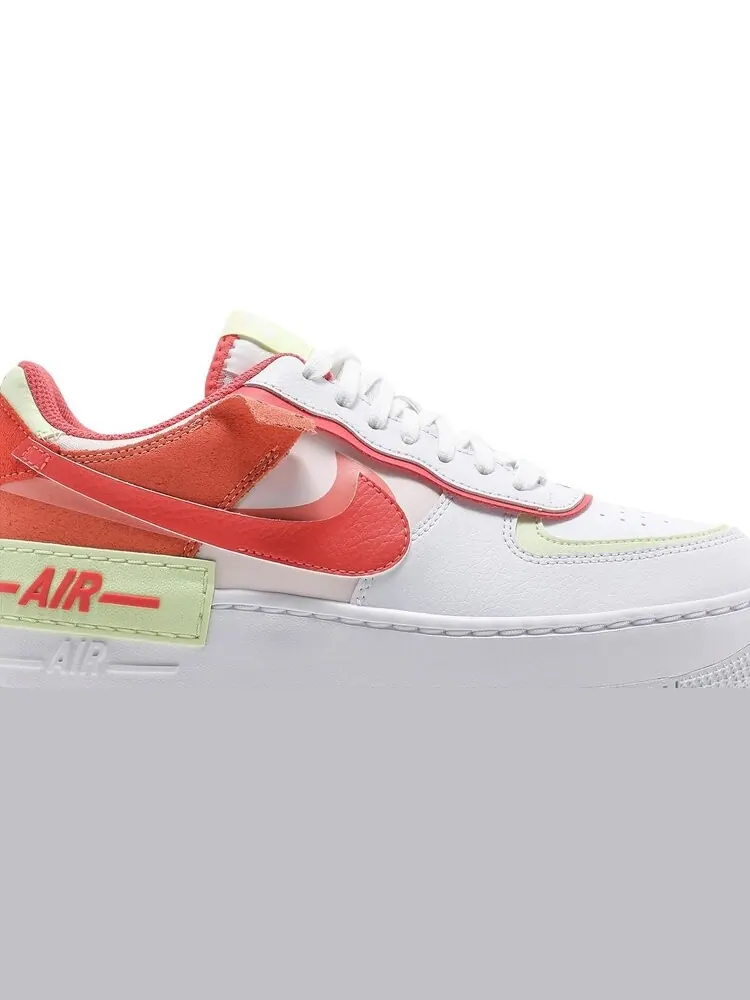 Кроссовки Nike Wmns Air Force 1 Shadow 'White Magic Ember' — изображение 2 из 8, белый