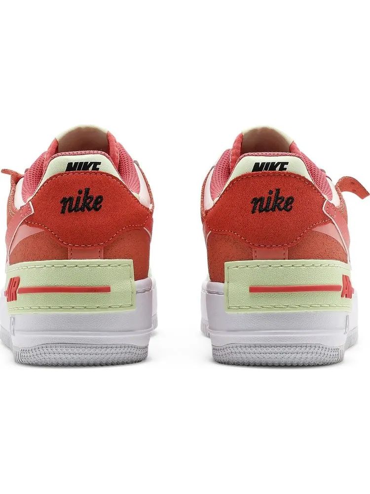 Кроссовки Nike Wmns Air Force 1 Shadow 'White Magic Ember' — изображение 6 из 8, белый