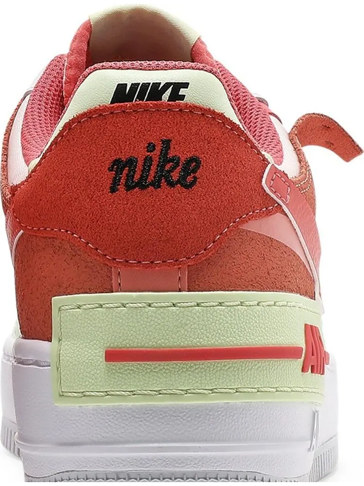 Кроссовки Nike Wmns Air Force 1 Shadow 'White Magic Ember' — изображение 7 из 8, белый