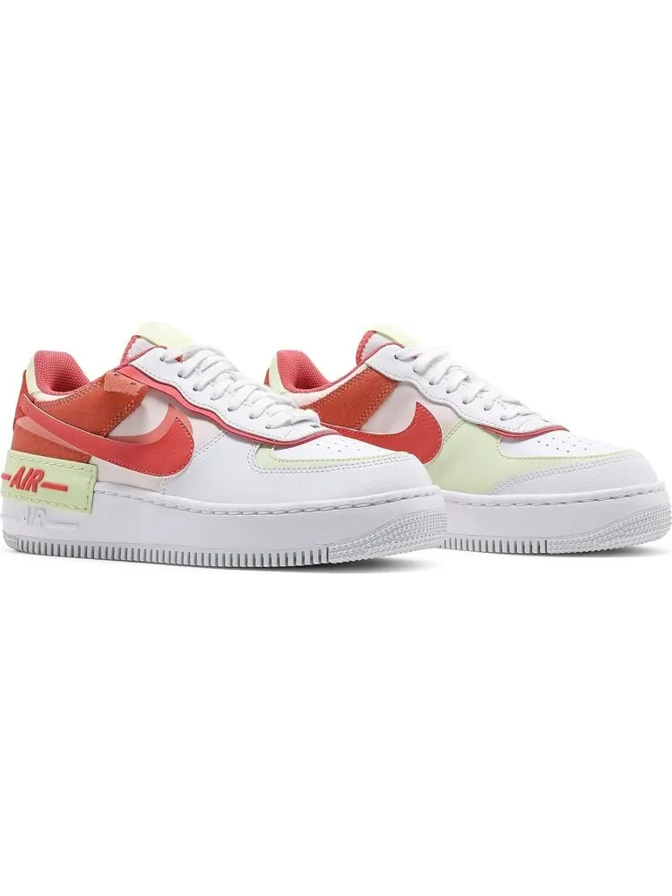 Кроссовки Nike Wmns Air Force 1 Shadow 'White Magic Ember' — изображение 8 из 8, белый