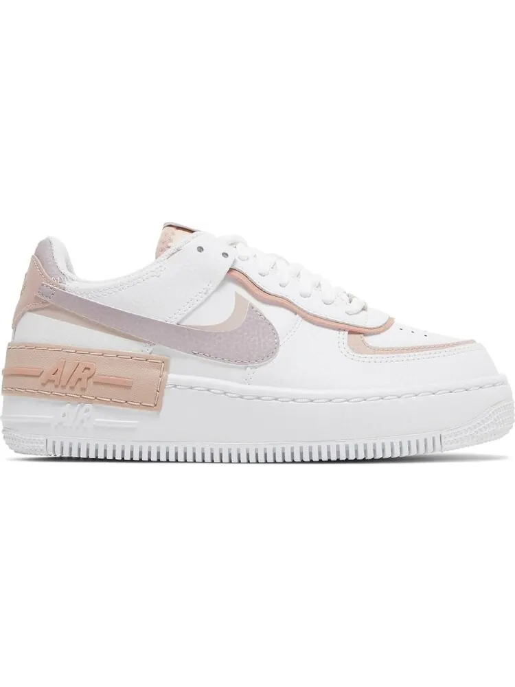 Кроссовки Nike Wmns Air Force 1 Shadow 'White Pink Oxford' — изображение 1 из 8, белый