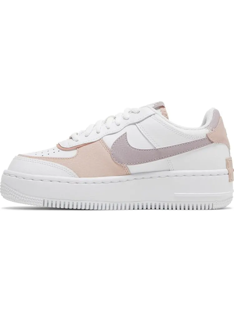 Кроссовки Nike Wmns Air Force 1 Shadow 'White Pink Oxford' — изображение 3 из 8, белый