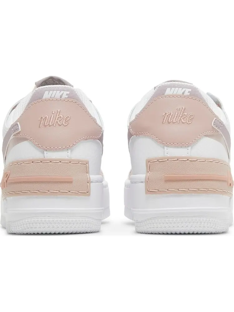 Кроссовки Nike Wmns Air Force 1 Shadow 'White Pink Oxford' — изображение 6 из 8, белый