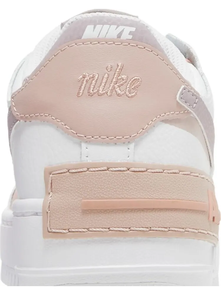 Кроссовки Nike Wmns Air Force 1 Shadow 'White Pink Oxford' — изображение 7 из 8, белый