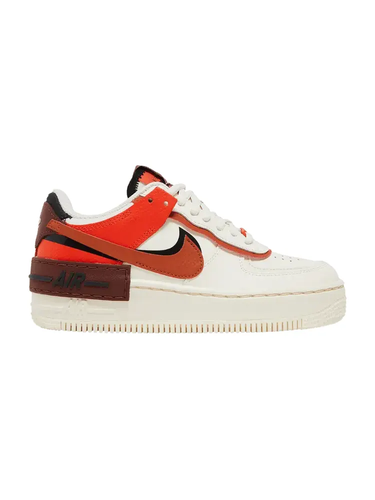 Кроссовки Nike Wmns Air Force 1 Shadow 'Pale Ivory Oxen Brown' — изображение 1 из 9