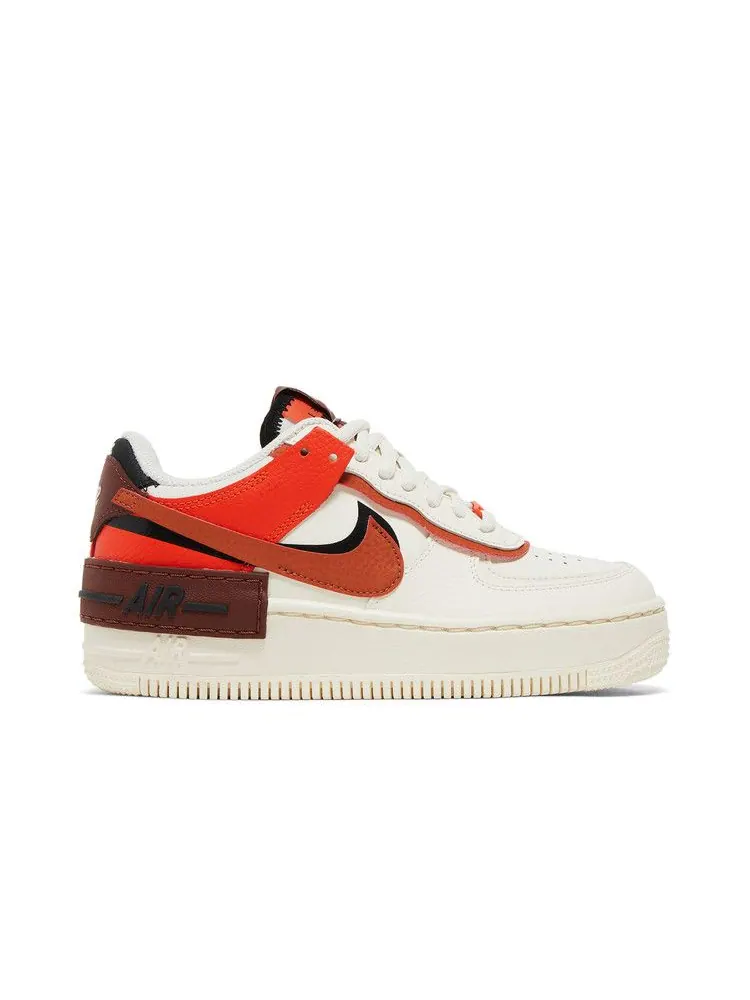 Кроссовки Nike Wmns Air Force 1 Shadow 'Pale Ivory Oxen Brown' — изображение 2 из 9