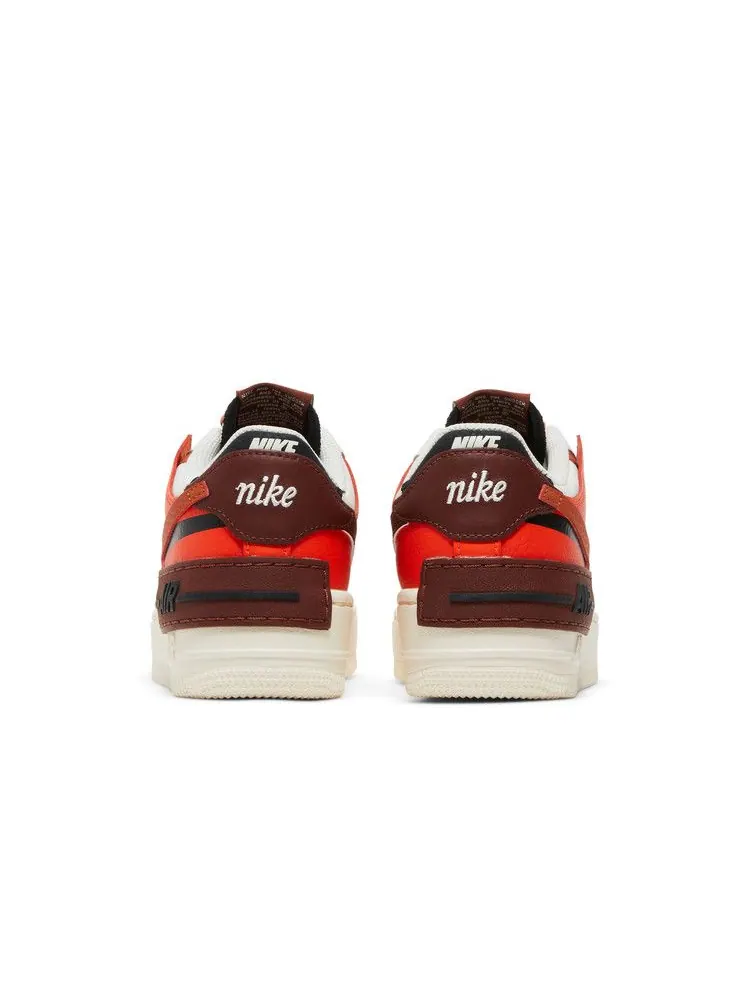 Кроссовки Nike Wmns Air Force 1 Shadow 'Pale Ivory Oxen Brown' — изображение 7 из 9