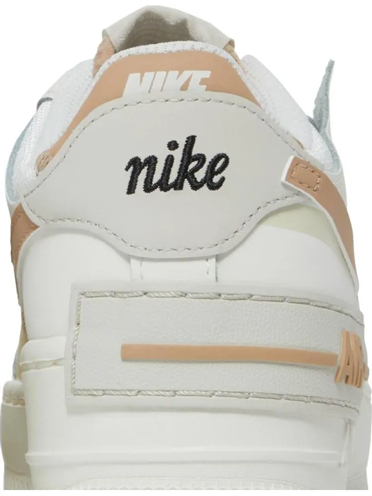 Кроссовки Nike Wmns Air Force 1 Shadow 'Sail Hemp' — изображение 7 из 8, белый