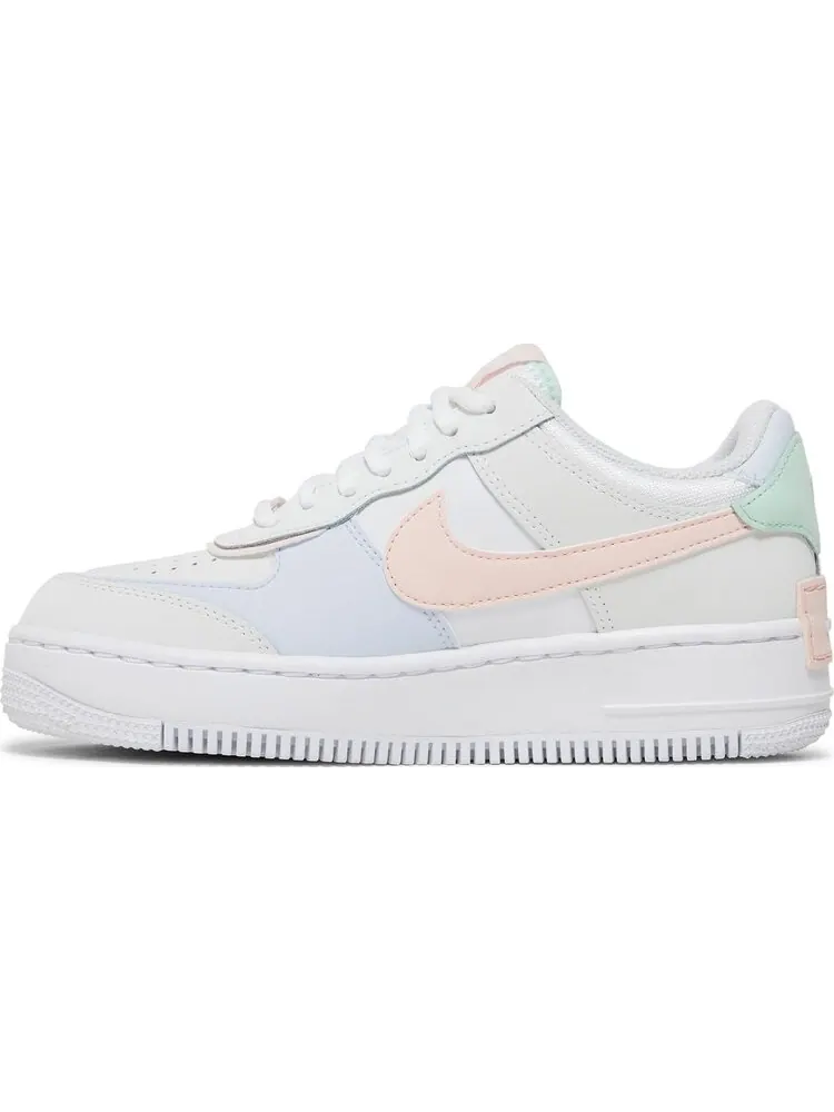 Кроссовки Nike Wmns Air Force 1 Shadow 'White Atmosphere Mint' — изображение 3 из 8, белый
