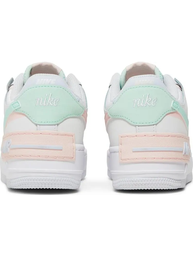 Кроссовки Nike Wmns Air Force 1 Shadow 'White Atmosphere Mint' — изображение 6 из 8, белый