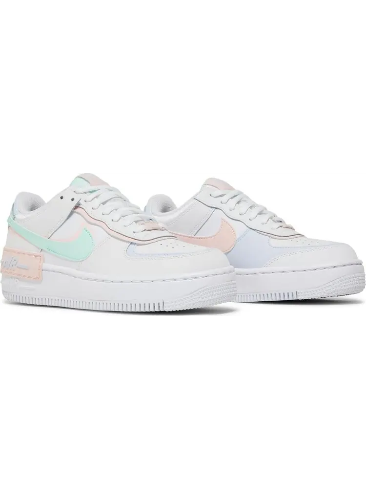 Кроссовки Nike Wmns Air Force 1 Shadow 'White Atmosphere Mint' — изображение 8 из 8, белый