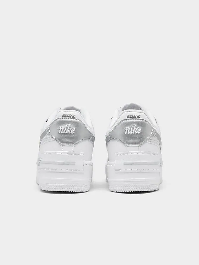 Кроссовки Nike Air Force 1 Shadow — изображение 4 из 6, белый/серый