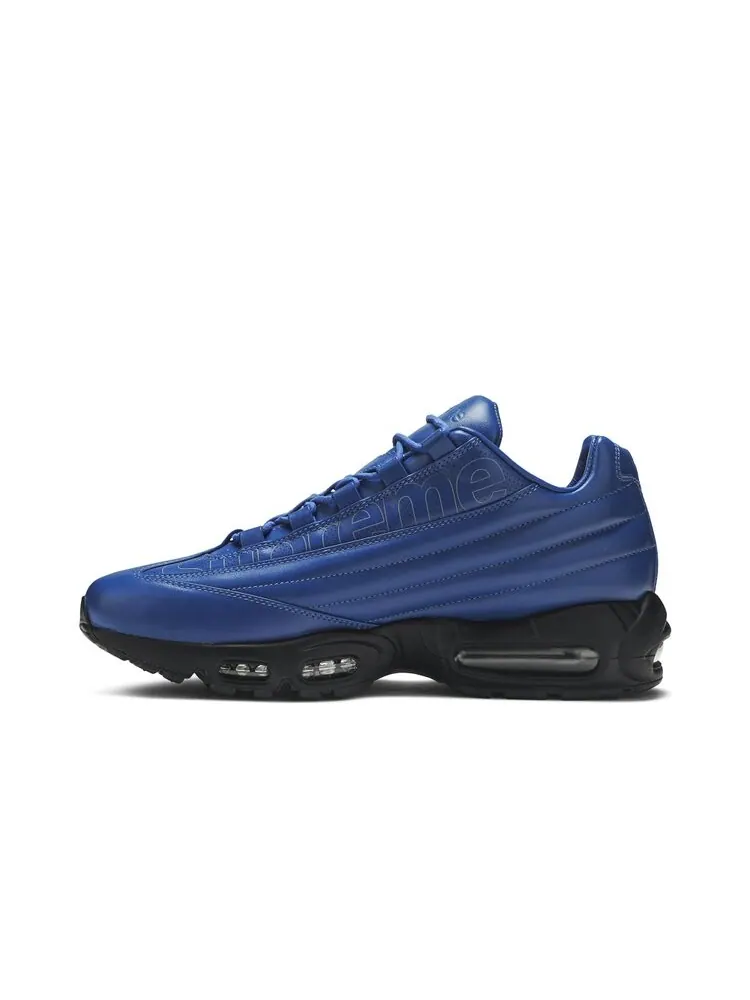 Кроссовки Nike Supreme x Air Max 95 Lux 'Hyper Cobalt' — изображение 3 из 4, синий