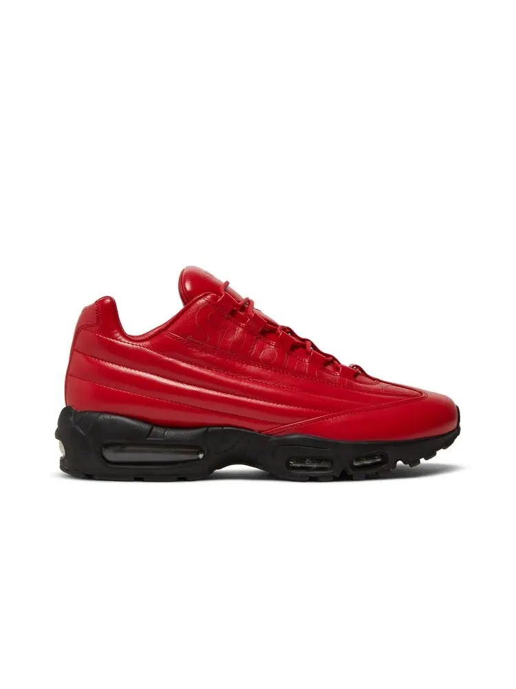 Кроссовки Nike Supreme x Air Max 95 Lux 'Gym Red' — изображение 1 из 4, красный