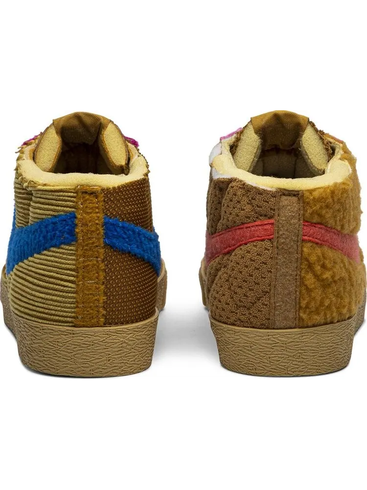 Кроссовки Nike Cactus Plant Flea Market x Blazer Mid 'Sponge By You' — изображение 6 из 8, мульти