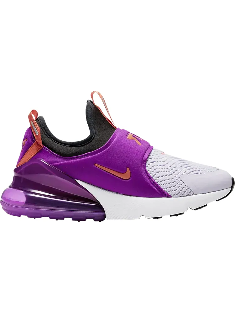 Кроссовки Nike Air Max 270 Extreme GS 'Grey Violet Frost' — изображение 1 из 1, серый