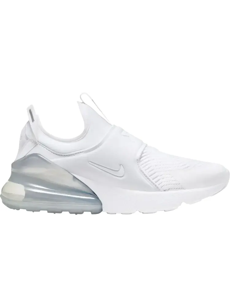 Кроссовки Nike Air Max 270 Extreme GS 'White Metallic Silver' — изображение 1 из 1, белый
