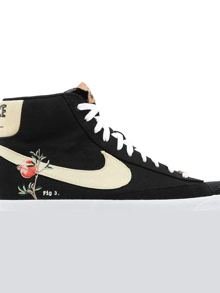 Кроссовки Nike Blazer Mid '77 'Pomegranate' — изображение 2 из 8, черный