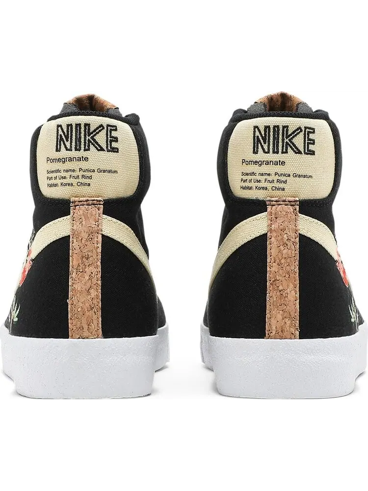 Кроссовки Nike Blazer Mid '77 'Pomegranate' — изображение 6 из 8, черный