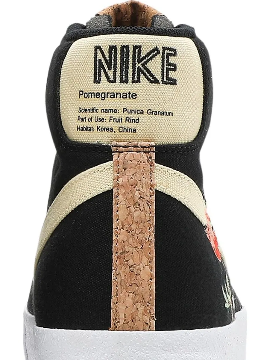 Кроссовки Nike Blazer Mid '77 'Pomegranate' — изображение 7 из 8, черный