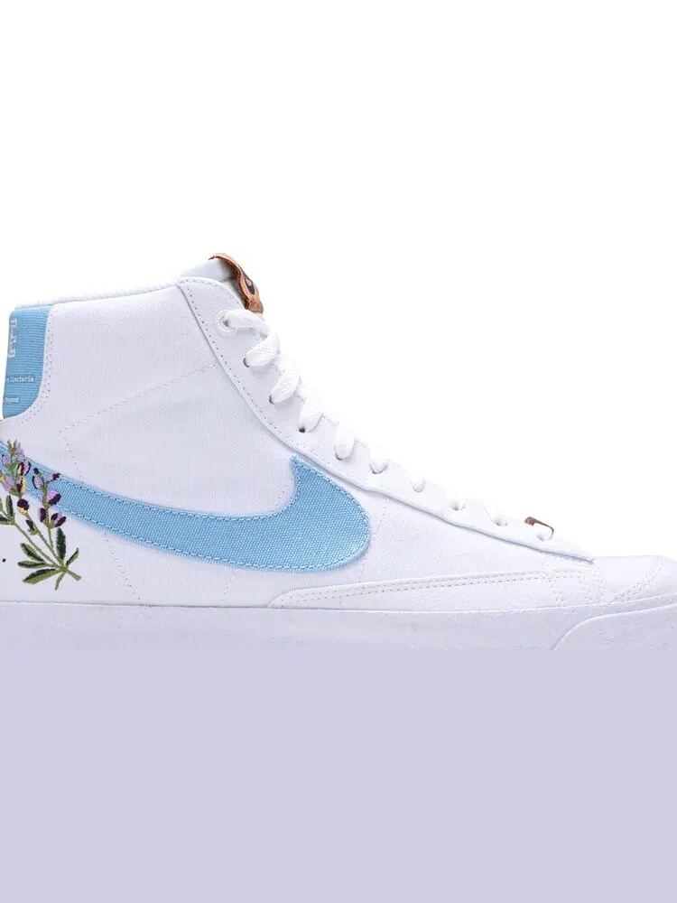 Кроссовки Nike Blazer Mid '77 'Indigo' — изображение 2 из 8, белый