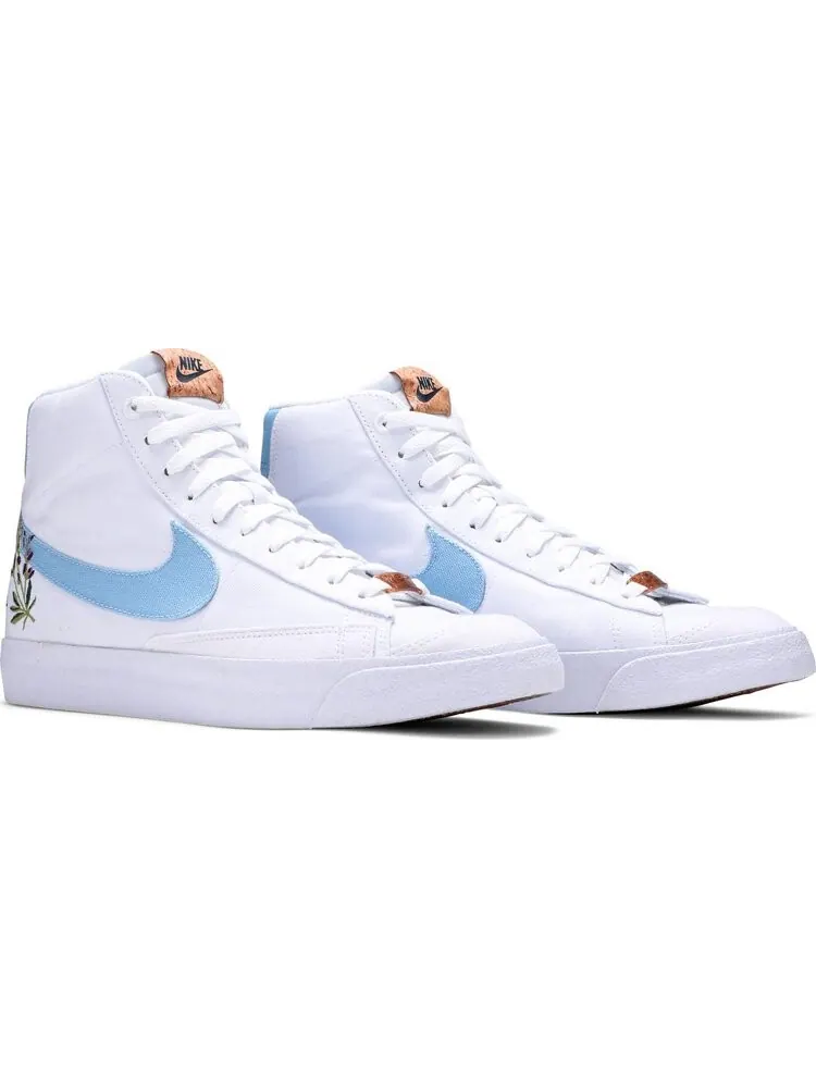 Кроссовки Nike Blazer Mid '77 'Indigo' — изображение 8 из 8, белый