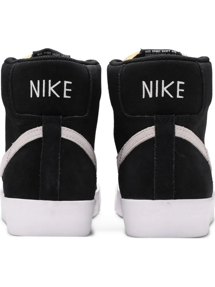 Кроссовки Nike Blazer Mid '77 Suede 'Black Dust' — изображение 6 из 8, черный