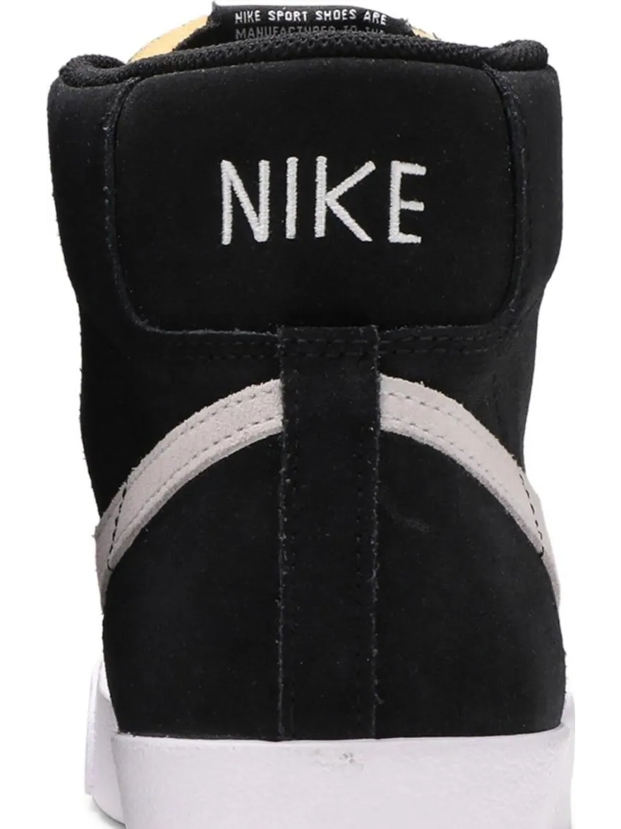 Кроссовки Nike Blazer Mid '77 Suede 'Black Dust' — изображение 7 из 8, черный