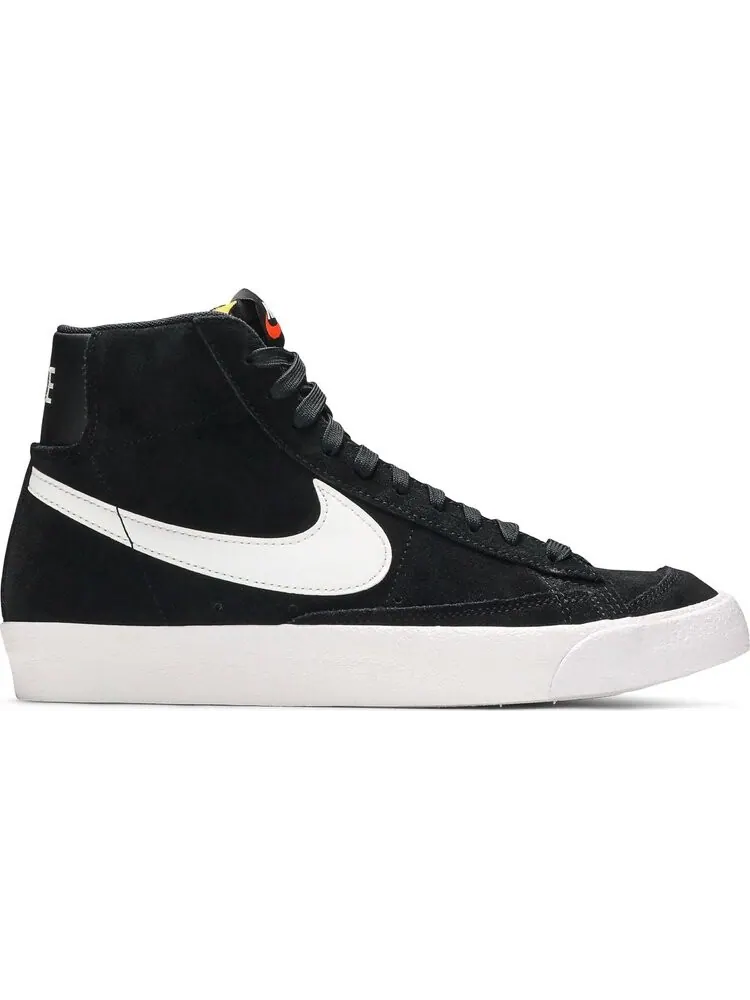Кроссовки Nike Blazer Mid '77 Suede 'Black White' — изображение 1 из 8, черный